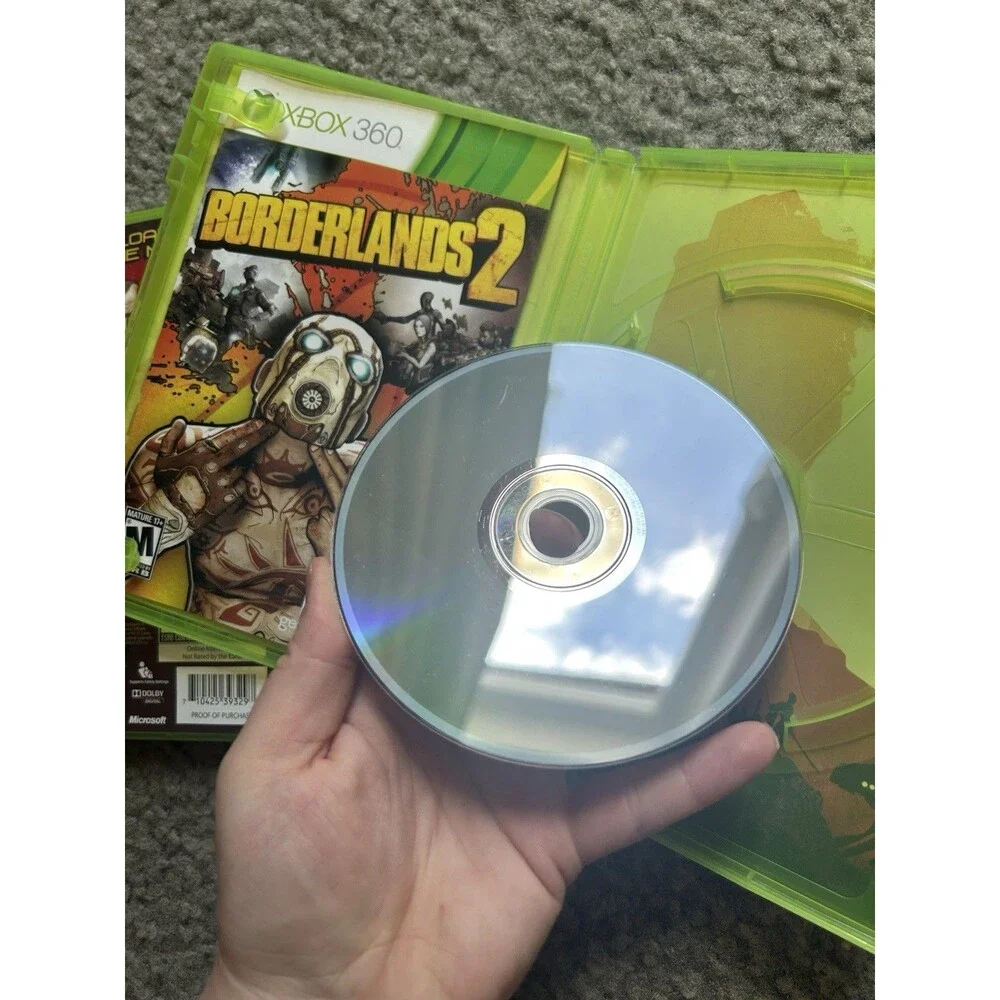 Borderlands 1 & 2 Video Game Xbox 360